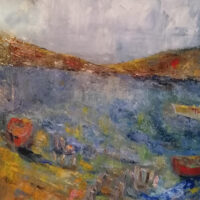 Plage des Robidoux, 2021 Mixte 24 x 20 po
